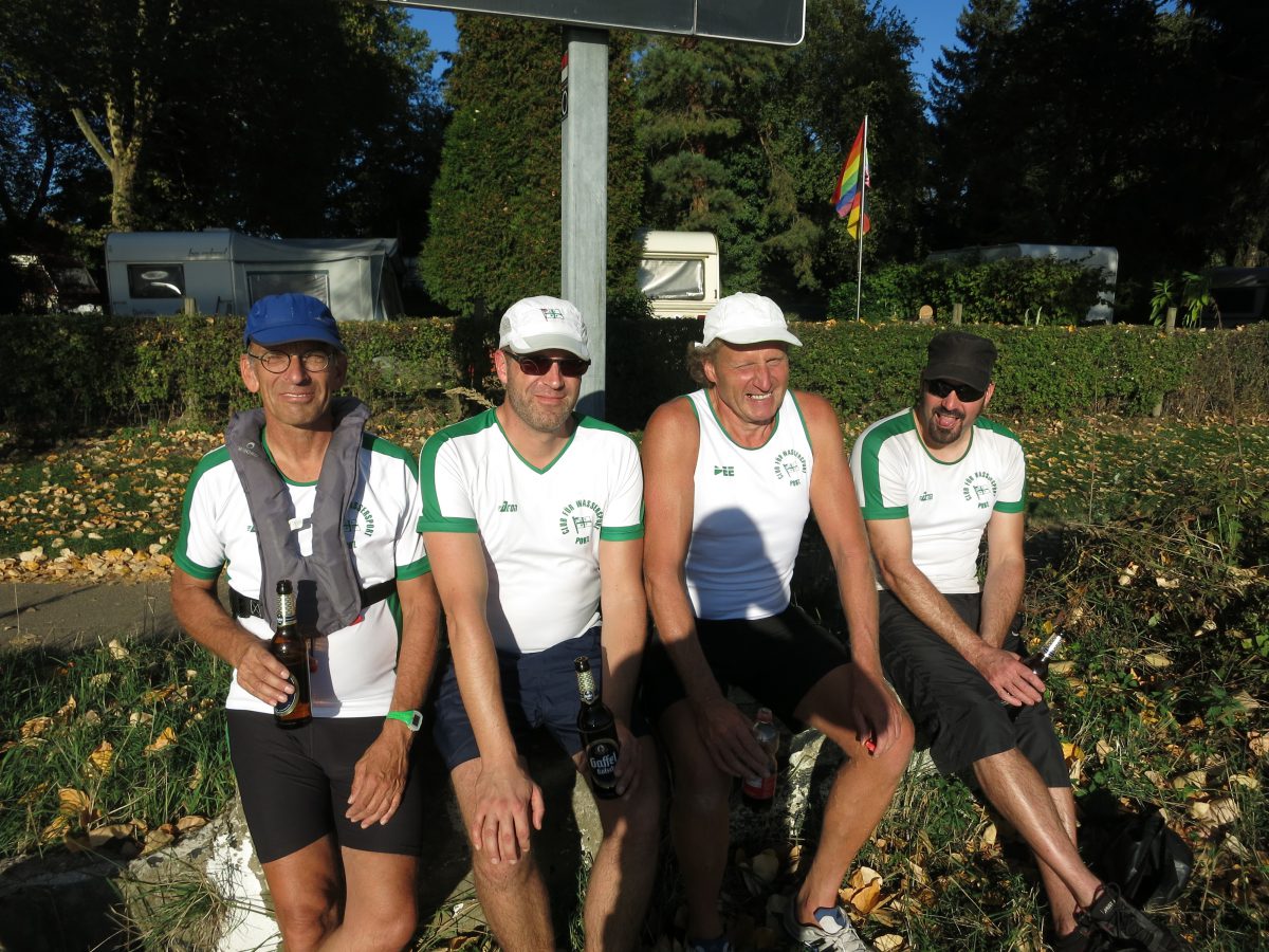 Rudertour durch Kölner Häfen