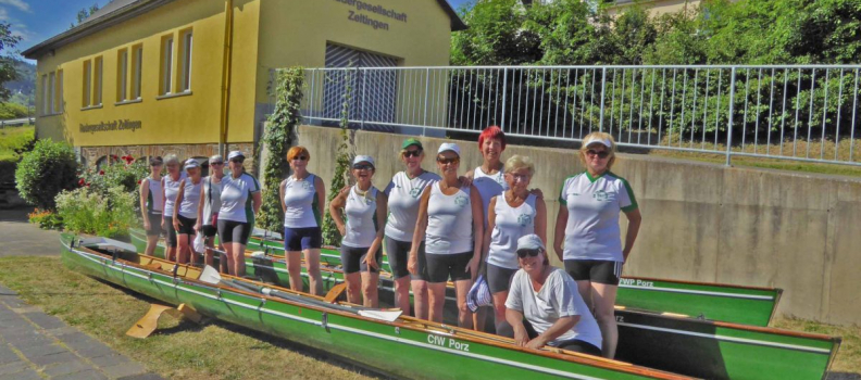 „Damen on Tour 2017“ – mit schwerem Gepäck auf Saar und Mosel