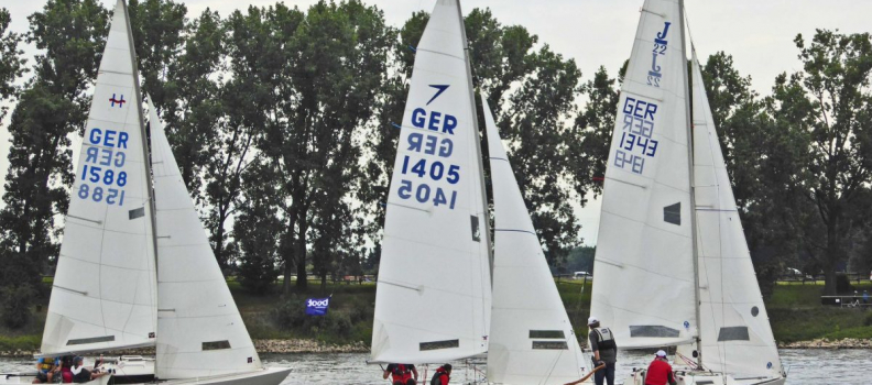 Segelregatta „Rheinwoche“ mit Hindernissen