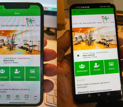 Die neue Club-App ist live