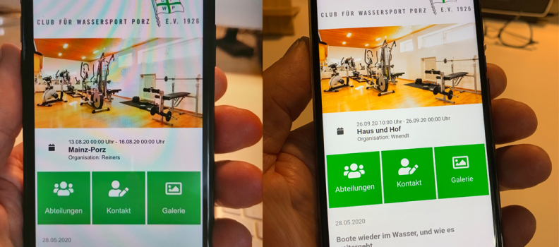 Die neue Club-App ist live