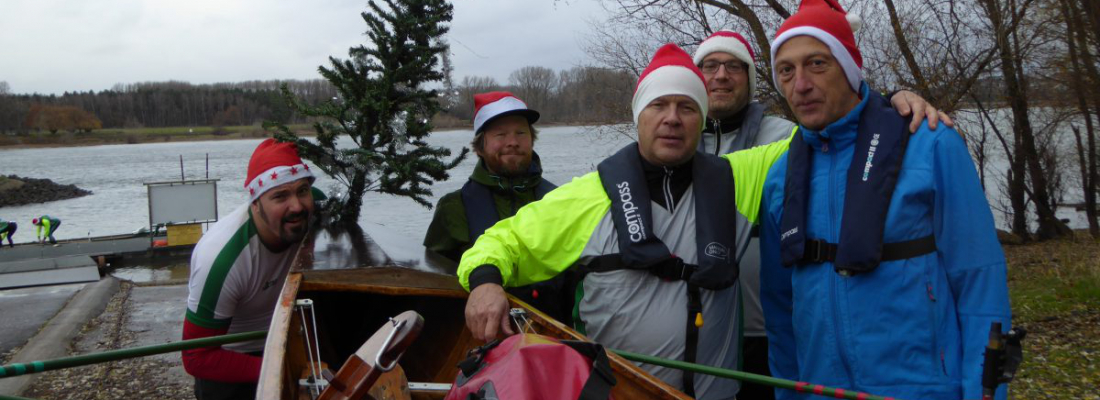 Mit wehenden Bäumchen auf Nikolaustour