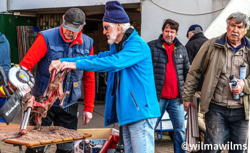 2020/2021 Hafensanierung - Arbeitsdienst "Stege neu belegen"