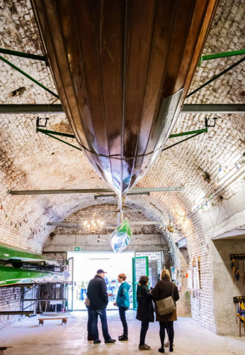 Unser historischer Bootskeller (Die Grotte)