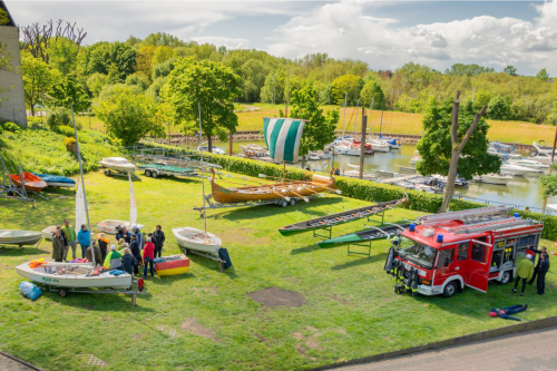 Schöner Blick über das Clubgelände des CfWP