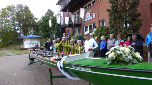 Das neue Boot ist getauft