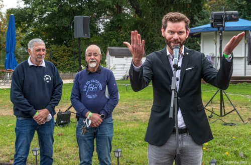 Die politische Förderung vertreten durch Florian Braun MDL NRW.