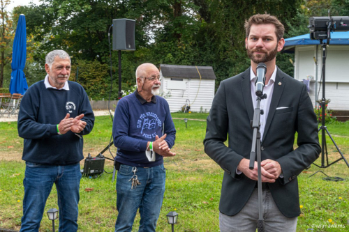Die politische Förderung vertreten durch Florian Braun MDL NRW.
