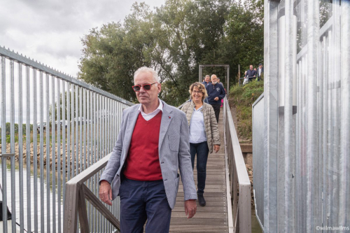 Der Hafen wird von den Gästen eröffnet.