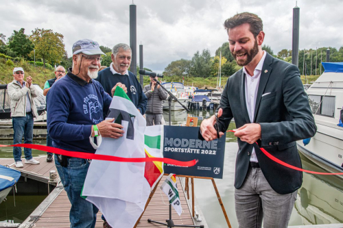 Die politische Förderung vertreten durch Florian Braun MDL NRW.
