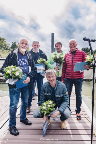 Von links: Dr. Marcus Schüler, Friedhelm Teutschbein, Michael Reitz, Tom Mähler, Dirk Longrée